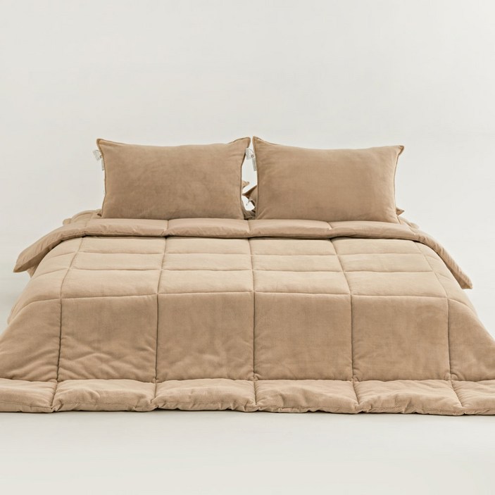 호무로 베이직 더블베어 극세사 리버서블 차렵이불