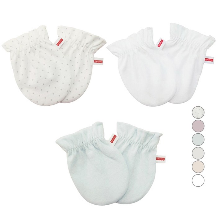 피셔프라이스 면 손싸개 3개 세트