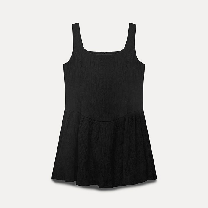 미쏘 여성용 레이어드 미니 원피스