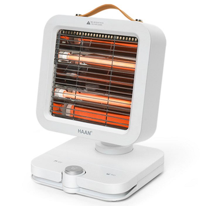 한경희생활과학 자동좌우회전 발터치 미니 전기히터