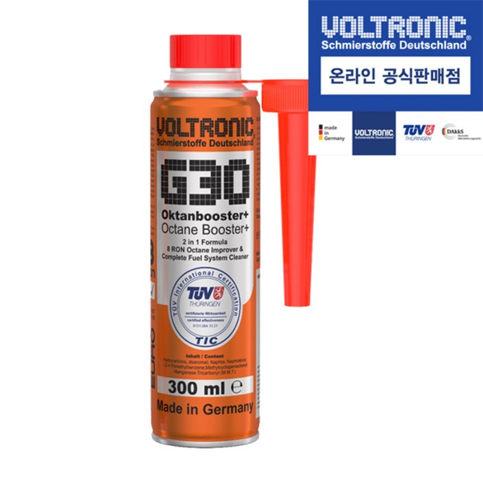 [공식몰]볼트로닉 G30 가솔린(휘발유) 옥탄가향상제 300ml