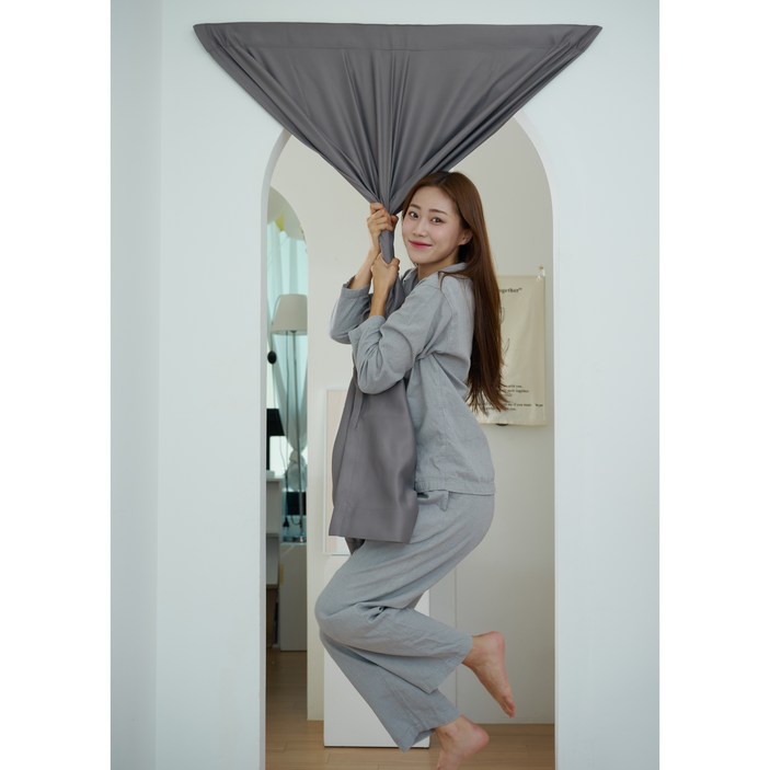 3M정품 떨어지지 않고 쉽게 붙이는 단열 3중 암막커튼끈 커튼봉 호환가능