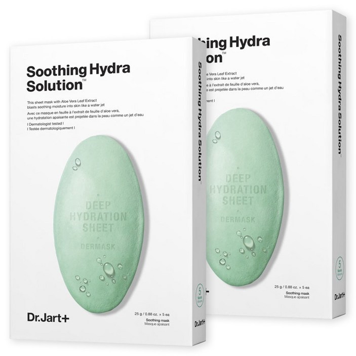 닥터자르트 워터젯 수딩 하이드라 솔루션 더 마스크 시트
