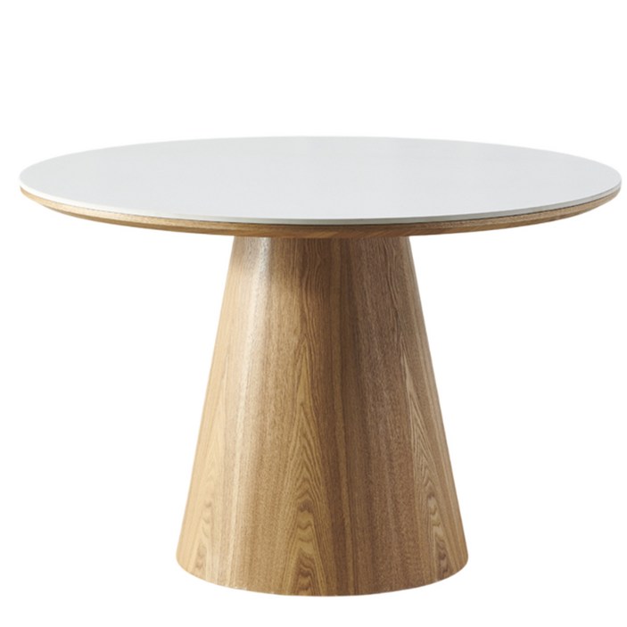 트리몬 TM03 포세린 오크 월넛 원형 750 850 1000 1100 1200 세라믹식탁, 오크연한색, 5인용