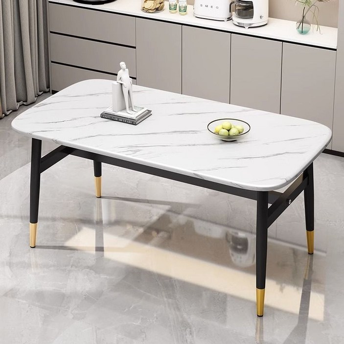 Serendipity Bloom 식탁 대리석 테이블 식탁 4인용 식탁테이블 H158-006