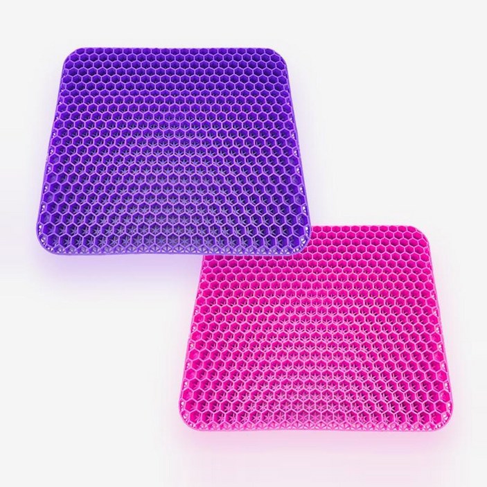 여름 에어셀 실리콘 벌집 방석 쿠션 커버 세트 1장