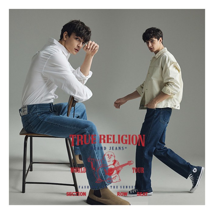 [트루릴리전] () 26SS 남성 엑티브 데님 팬츠 2종