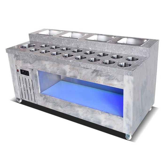 업소용 샐러드 냉장고 영업용 직냉식 카페 디지털 테이블 반찬 유리 도어 뷔페 쇼케이스 식당, 1.2m 냉장고 120x78x90cm, 1.2m 냉방 120x78x90cm