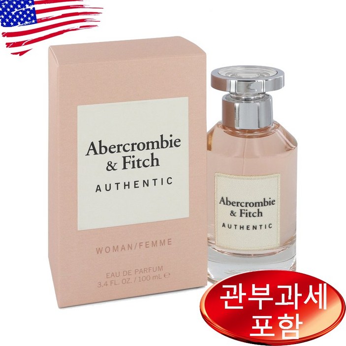 아베크롬비앤피치 어센틱 여성 100ml