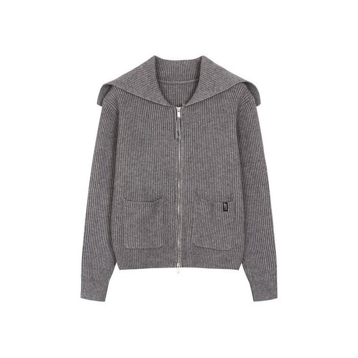 르샵 세라 카라 투웨이 집업 가디건-L2F15KCD030