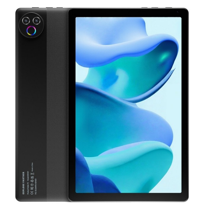 Higrace KB1001 태블릿PC 10.1인치 태블릿 20G+64G 안드로이드15, 블랙, 64GB, Wi-Fi