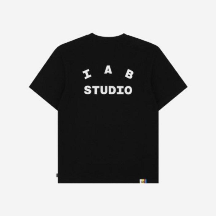 정품 아이앱 스튜디오 10주년 티셔츠 블랙 IAB Studio 10th Anniversary 티셔츠블랙 여자 반팔 라운드티 437497 정품 아이앱 스튜디오 10주년 티셔츠 블랙 IAB Studio 10th Anniversary 티셔츠블랙 여자 반팔 라운드티 437497