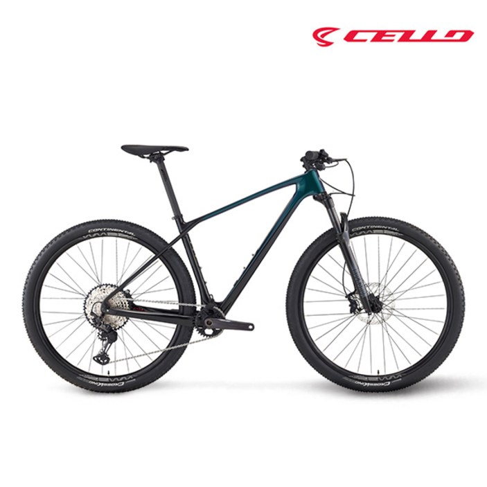 2024년 첼로 크로노 50 S 29인치 XT 12단 MTB 자전거, 갤럭시블루그린_블랙