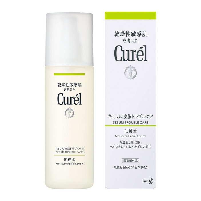 큐렐 Curel 피지 트러블 케어 스킨 150ml 수분공급 민간피부