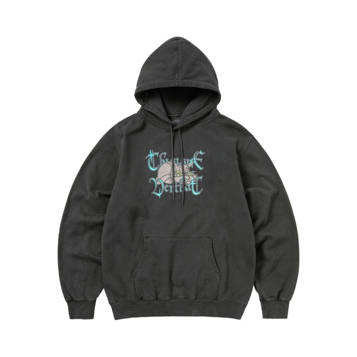 디스이즈네버댓 그래픽 드로스트링 후디