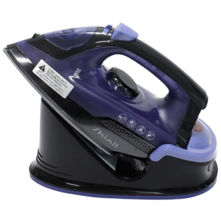 신일 세라믹 열판 자가세척 무선 스팀 다리미
