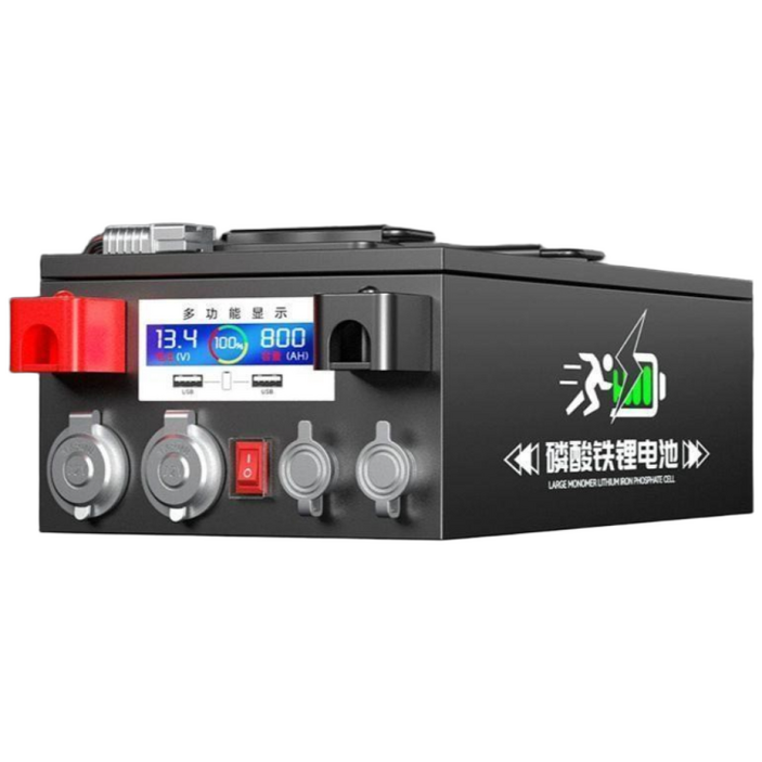 파워뱅크 인산철 리튬 배터리 12V 캠핑용 차박, 1개, 충전기포함