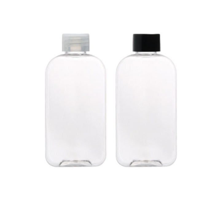 납작 페트100 100ml 1박스 484개 일반캡 플라스틱 페트병, 484개