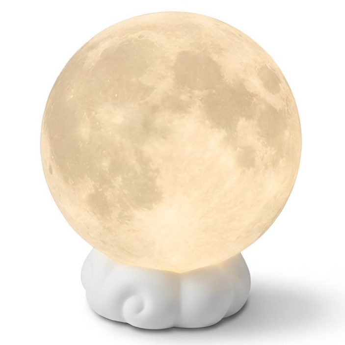 팹큐브 구름 달조명 탁상 인테리어 침실 무드등