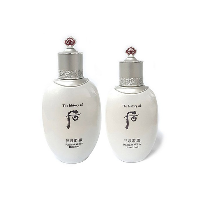 더후 공진향 설 미백 2종 단품 세트(밸런서 150ml+로션 110ml), 1세트