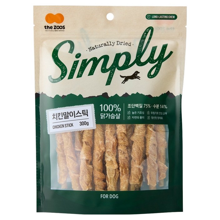 더주스 강아지 심플리 무첨가 말이스틱