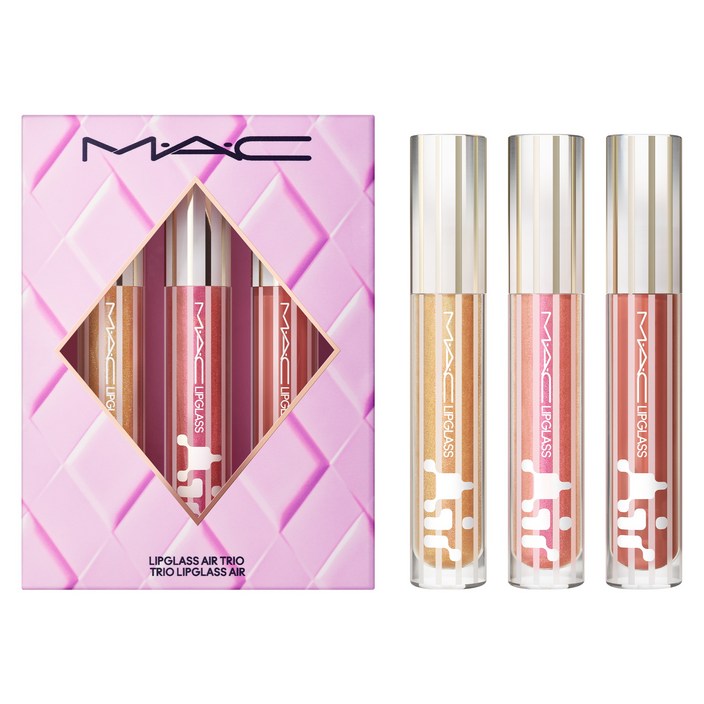맥 홀리데이 대즐 기프트 컬렉션 글로스 인쑤지애스트 립글라스 에어 트리오