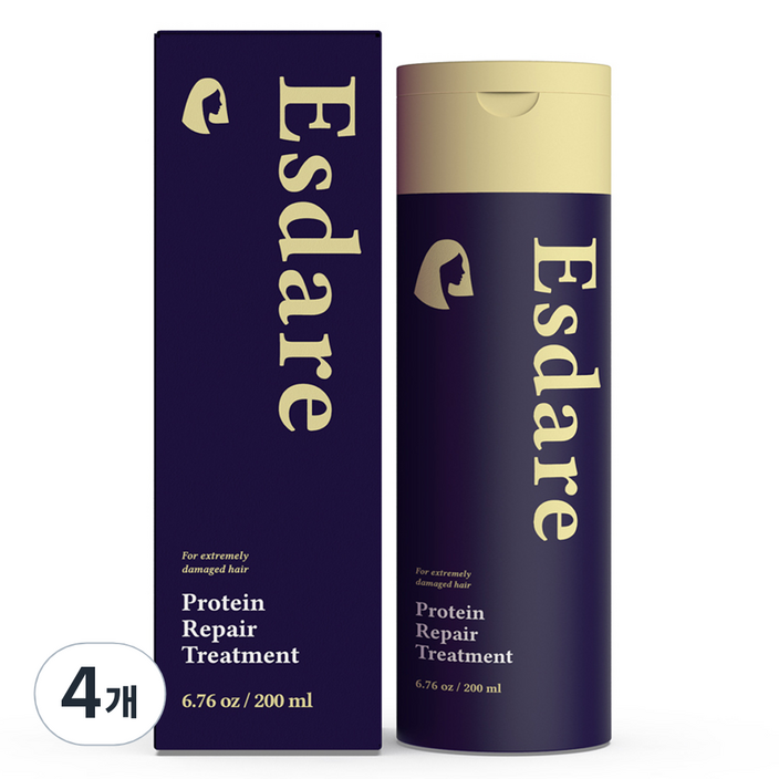 에스데어 단백질 리페어 트리트먼트, 4개, 200ml 에스데어 단백질 리페어 트리트먼트, 4개, 200ml