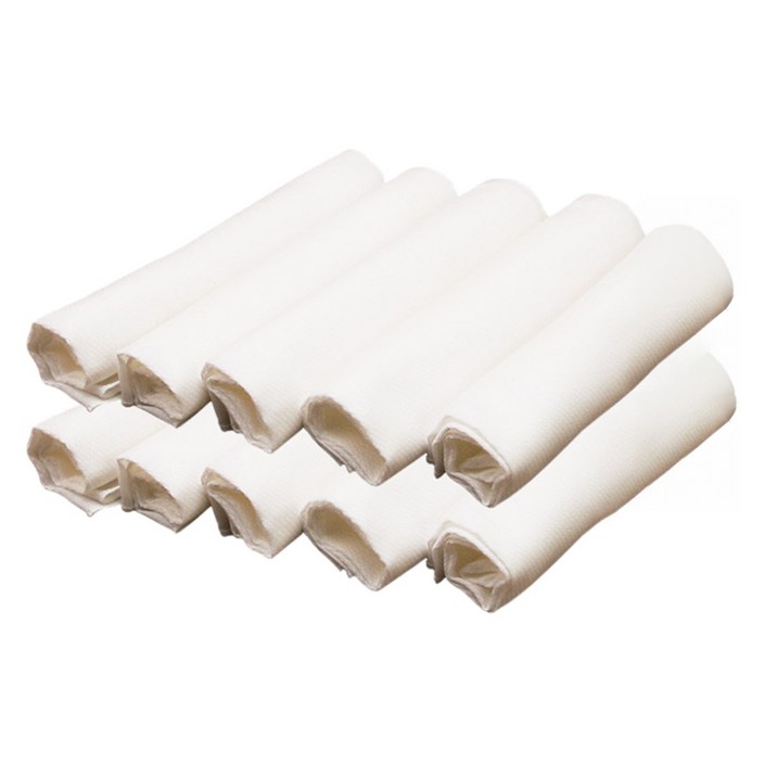 베이비베어 무형광 엠보무지 면 손수건 10p