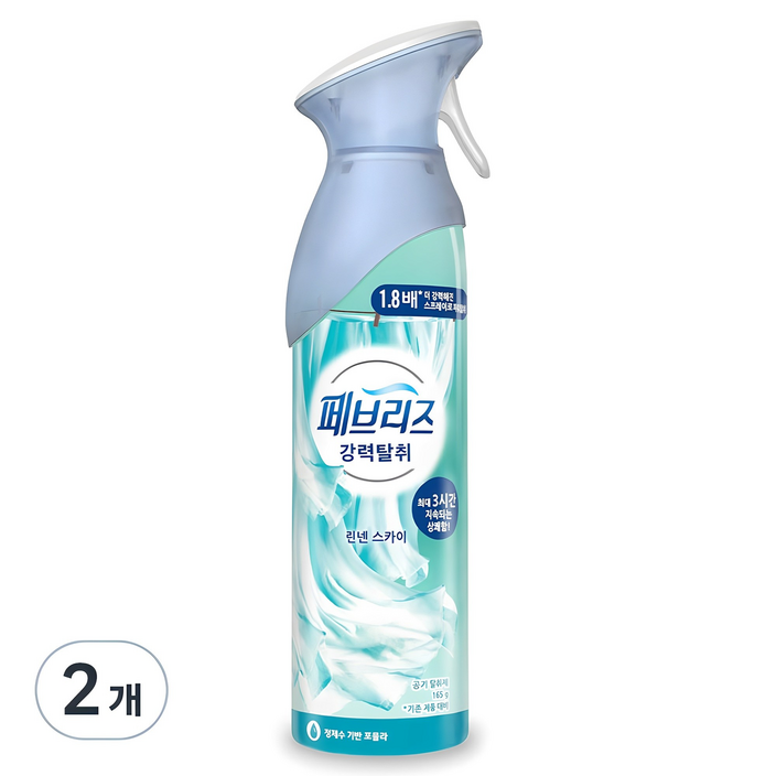 페브리즈 에어 실내 탈취제 린넨 스카이 본품