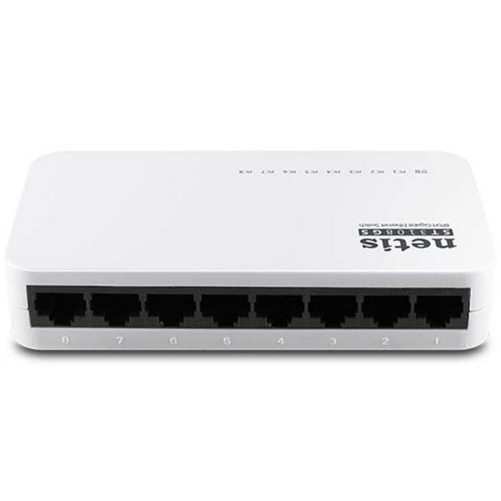 네티스 기가비트 8포트 스위칭허브, ST3108GS, 1개