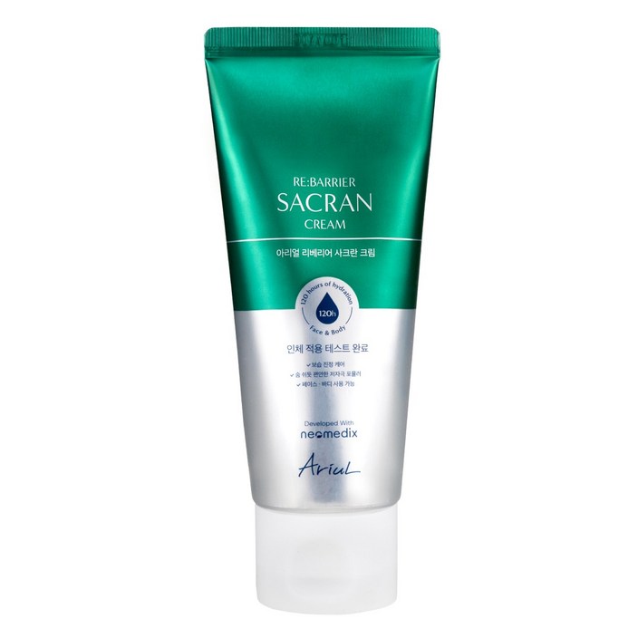 아리얼 리베리어 사크란 수분 크림 (사크란, 판테놀 120시간 보습바디크림)