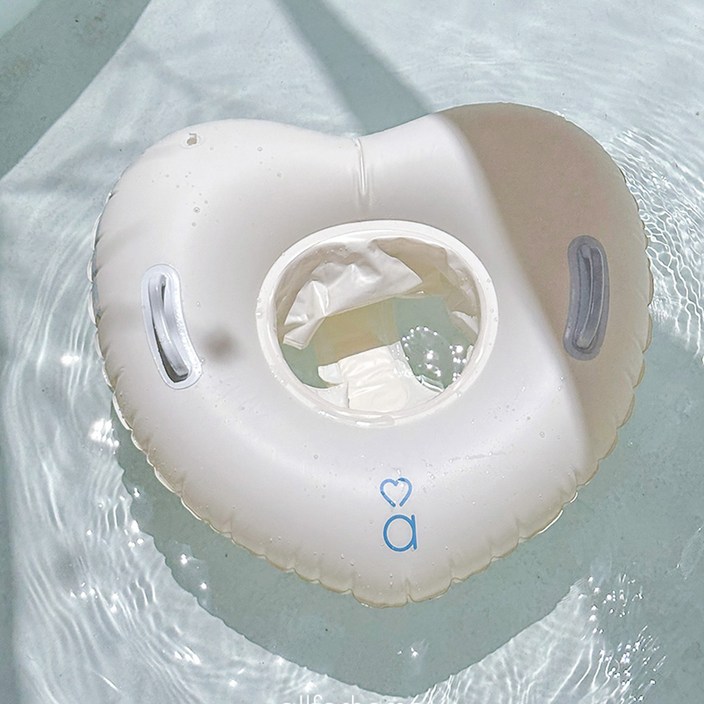 올포홈 하트퐁당 감성 아기 보행기 튜브 KC인증, 1개, 하트 퐁당 튜브