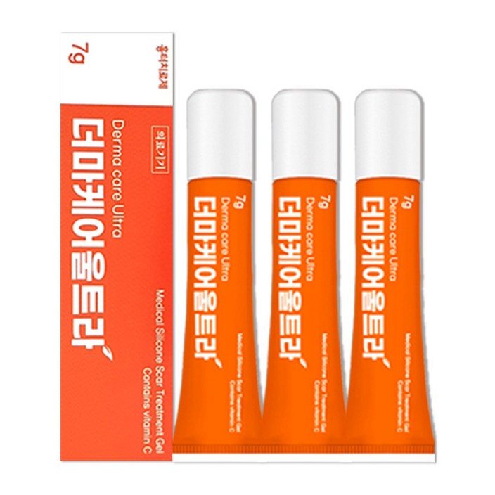 21 더마케어 울트라 겔 7g 화상 흉터 연고 겔, 1개