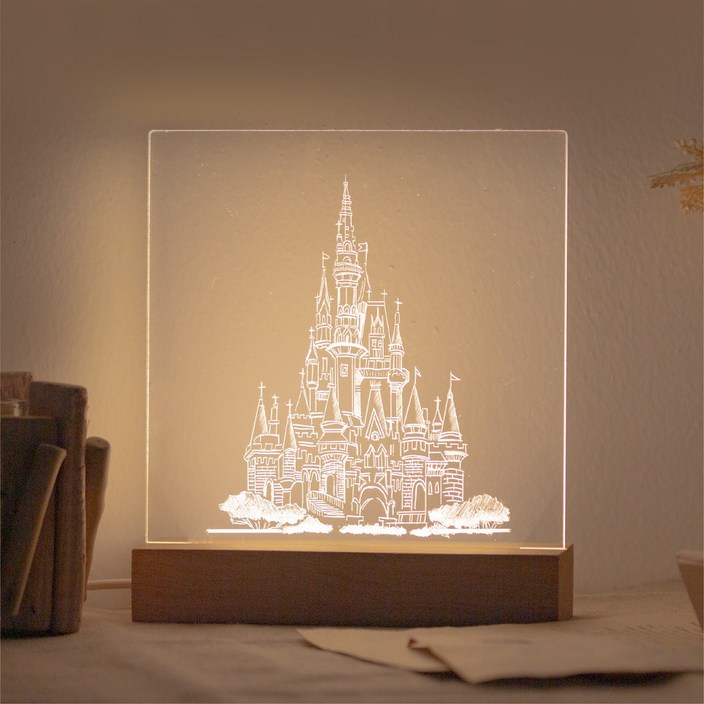 DIY 아크릴 무드등 조명 만들키 키트 미니 알뜰형