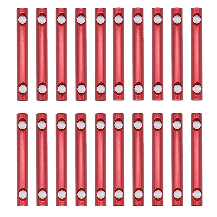 막대 스토퍼 캠핑용 막대 알루미늄, 레드20p