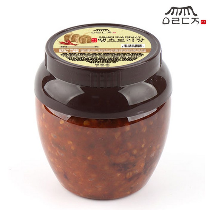 명인 만능 맛된장 땡초 보리된장 530g 국산 햇콩 사용 숙성 강된장 쌈장