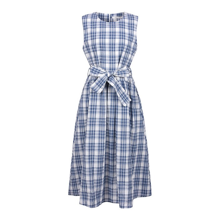 코인코즈 체크 나시 원피스_DW5MO341 2170365