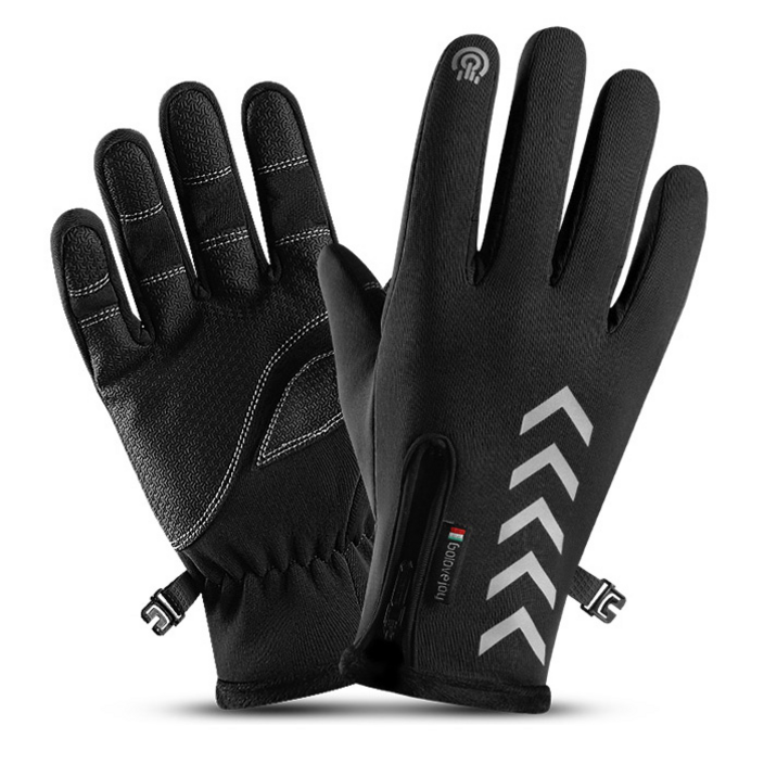 디바이크 스마트폰 터치 기모 오토바이 장갑 남자겨울장갑, M