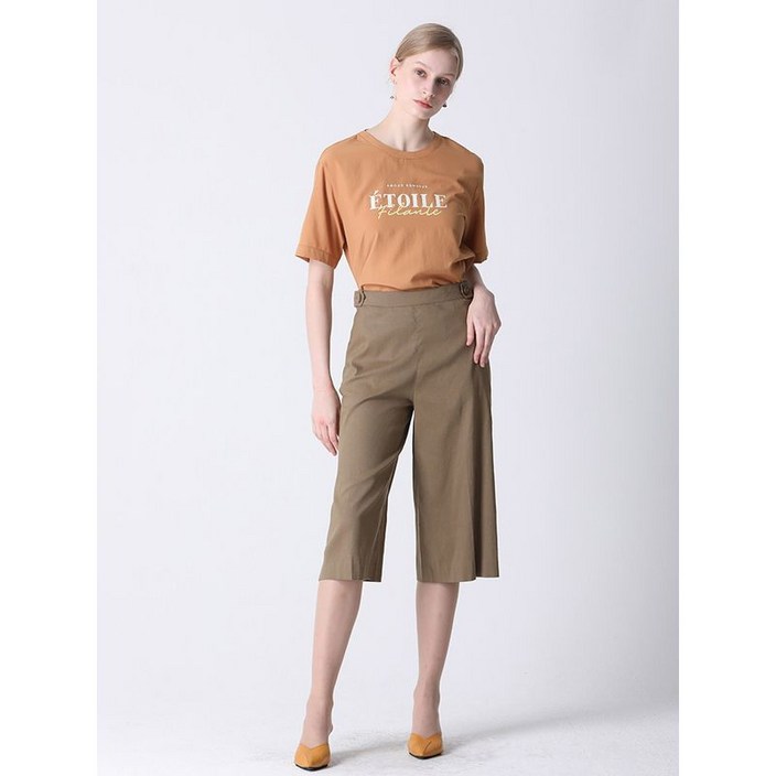 이앤씨 스트라이프 7부 팬츠