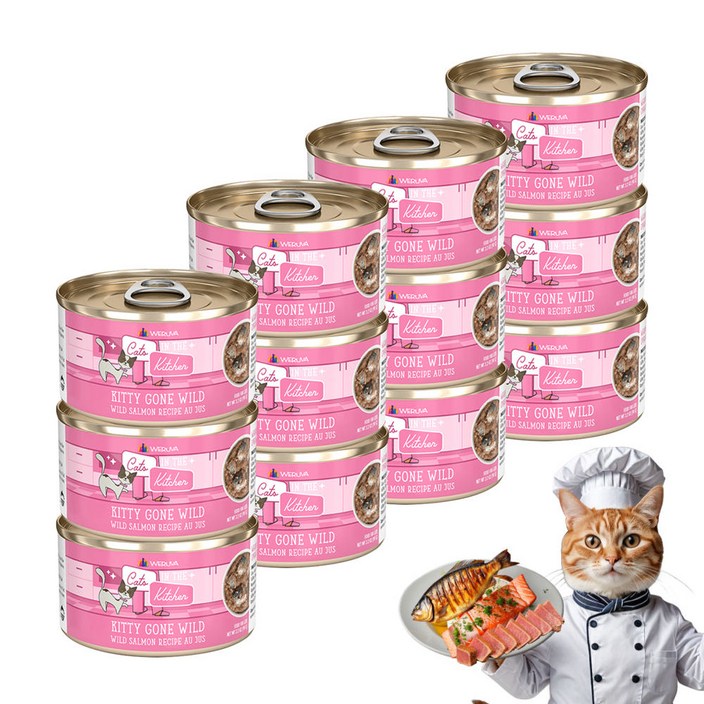 겟플렉스웨루바 습식 고양이 주식사료 캔