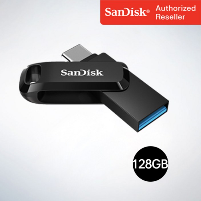 샌디스크 USB 메모리 Ultra Dual Go 울트라 듀얼 고 Type-C OTG USB 3.1 SDDDC3 128GB