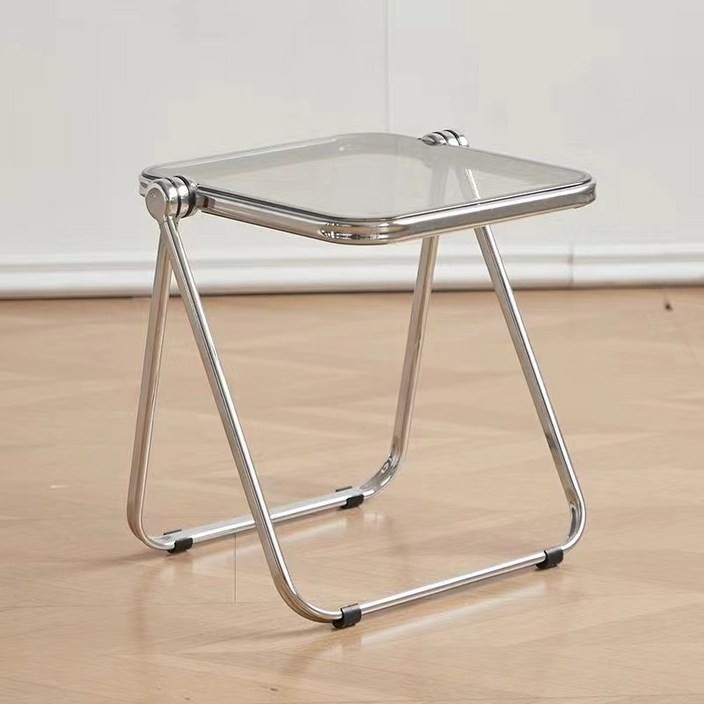 BCQ 아크릴 사이드 테이블 티테이블 거실 소파 접이식 테이블