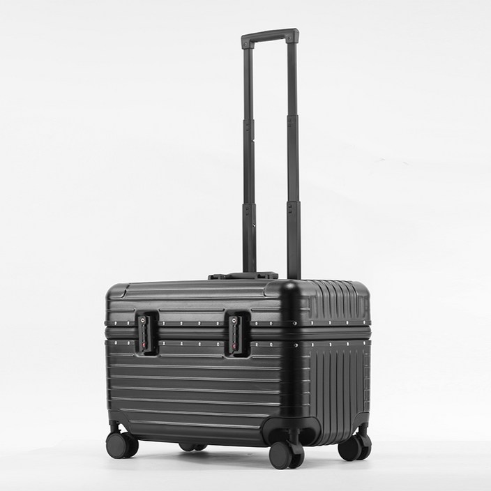 Ramcoco 남녀공용 기내용 상단 개방형 PC 하드 캐리어