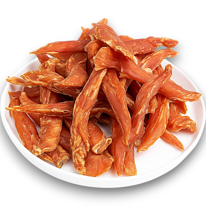 강아지 수제간식 국내산 닭가슴살 300 g ~ 1 kg 대용량 반려동물 치석제거 개껌 간식마트, 1kg, 3개, 닭가슴(안심)