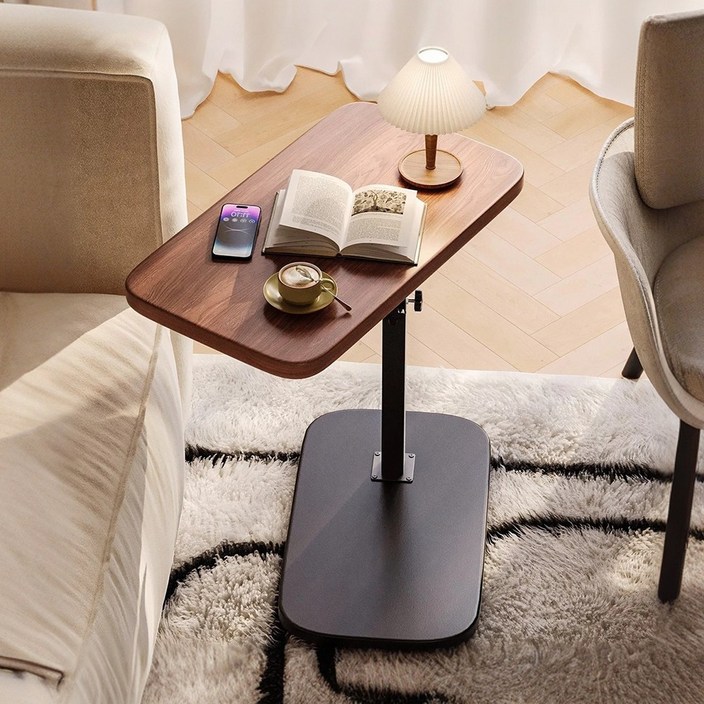 라온프리 쇼파 높이조절 사이드 테이블