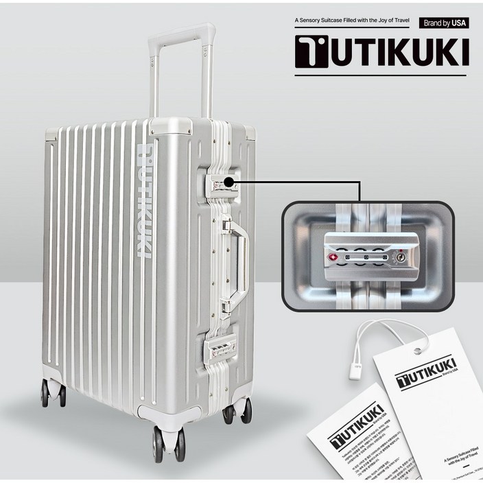 10년AS 독일산PC 100 알루미늄프레임 여행용캐리어 20인치 24인치 26인치 기내용 중대형 캐리어 TSA 자물쇠