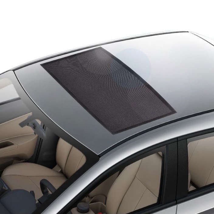 TKB 차박용 썬루프 자석 모기장 햇빛가리개차량용 차박커텐, 단일 색상, 1개