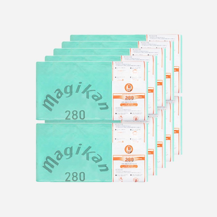 매직캔 정품리필봉투 280그린 (27리터용) 280R10G