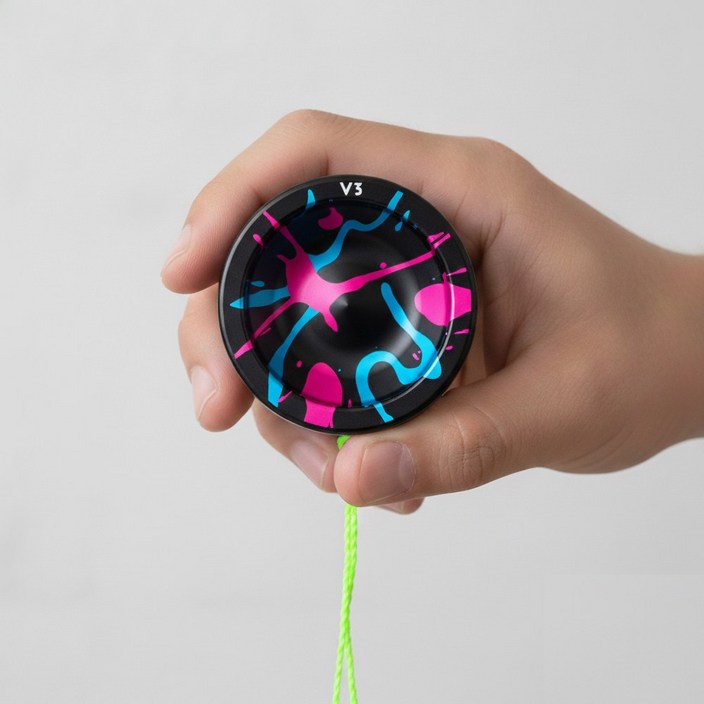 프리미엄 요요 시리즈 메탈 어린이 장난감 크리스마스 선물 초보자용 전문가용, 1개