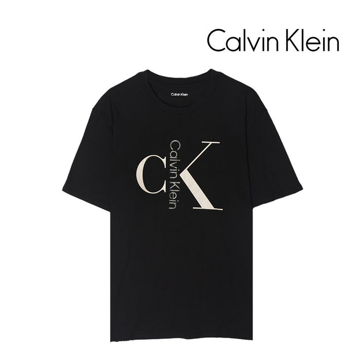 캘빈클라인 SS 릴렉스핏 CK 미니멀 로고 크루넥 티셔츠 KC829